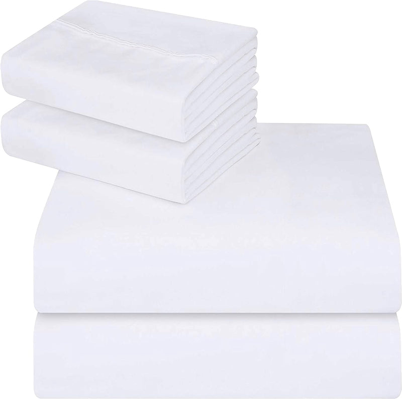 4 Pc Brushed Microfiber Polyester Sheets Set